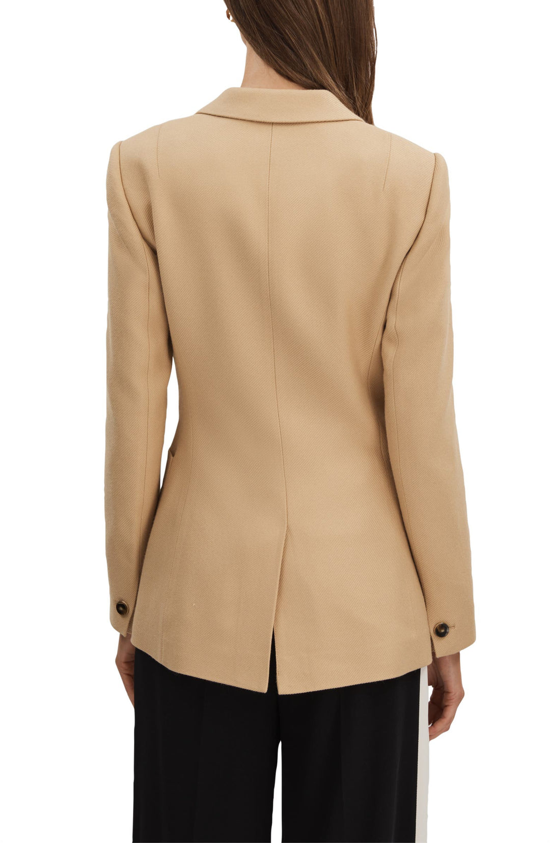 solovedress Fashion Casual Double Breasted Peak lapel Women Blazer