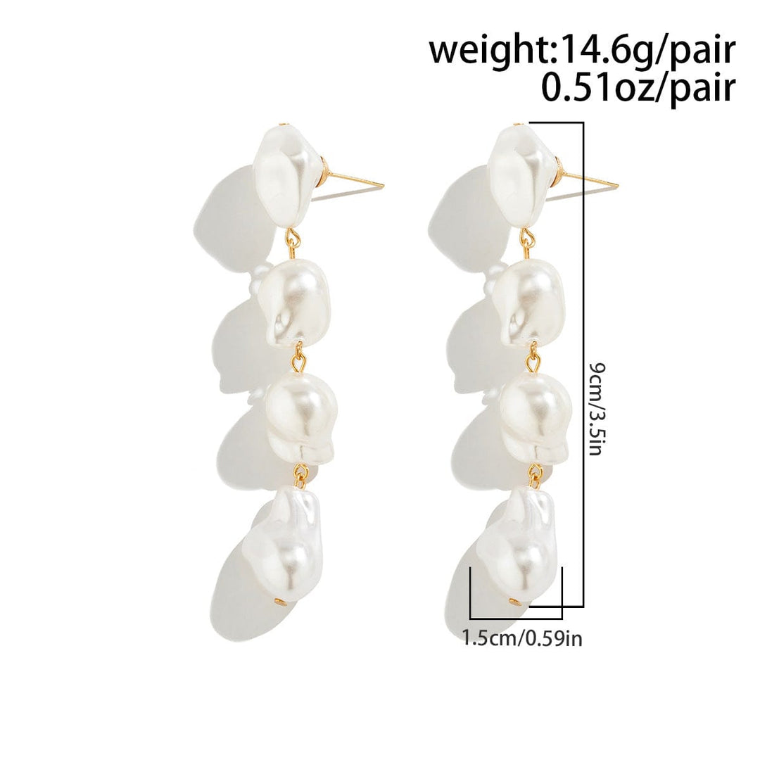 solovedress Women's Fashion Pearl Earrings